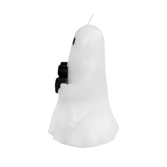 5.25" White Boo Ghost Unscented Candle by Ashland®